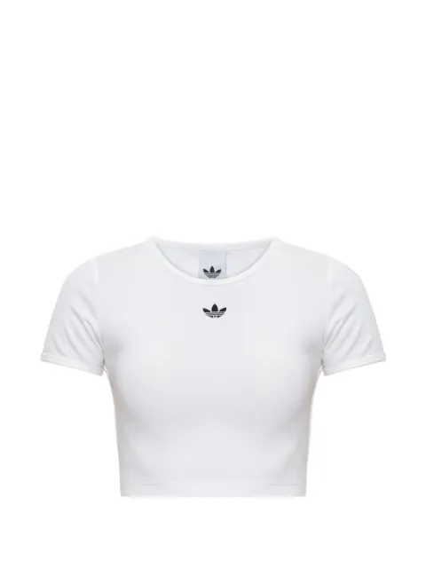 adidas playera de canalé con logo