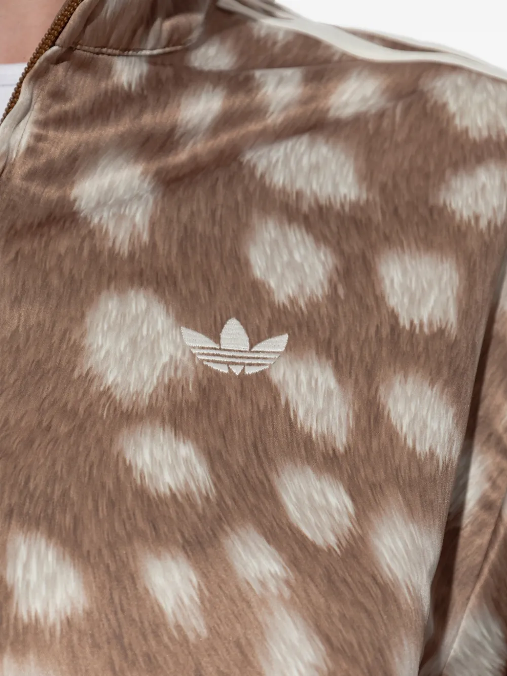 adidas Trainingsjack met dierenprint Bruin