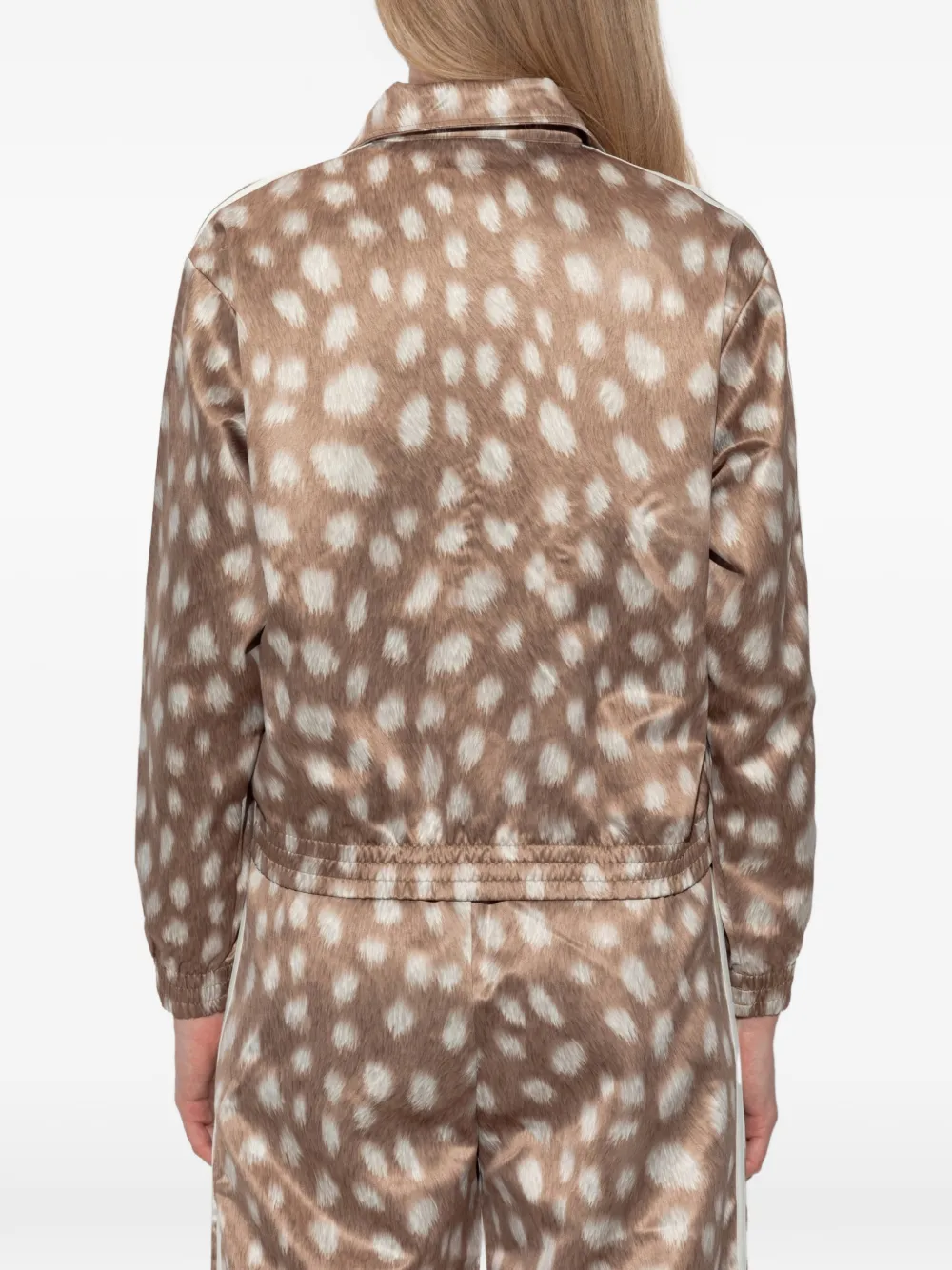 adidas Trainingsjack met dierenprint Bruin
