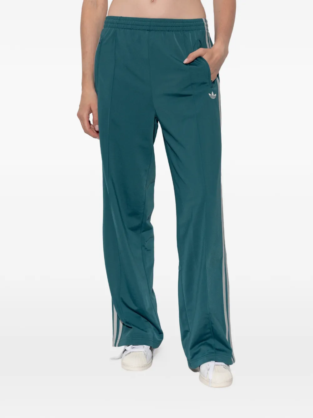 adidas Trainingsbroek met zijstreep Groen