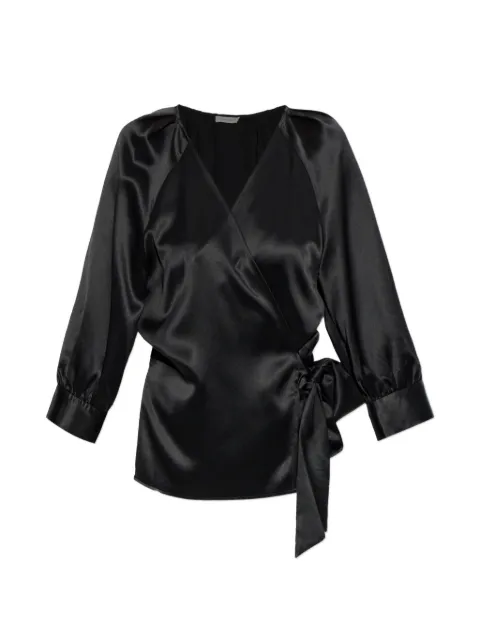 By Malene Birger Pacey wrap blouse
