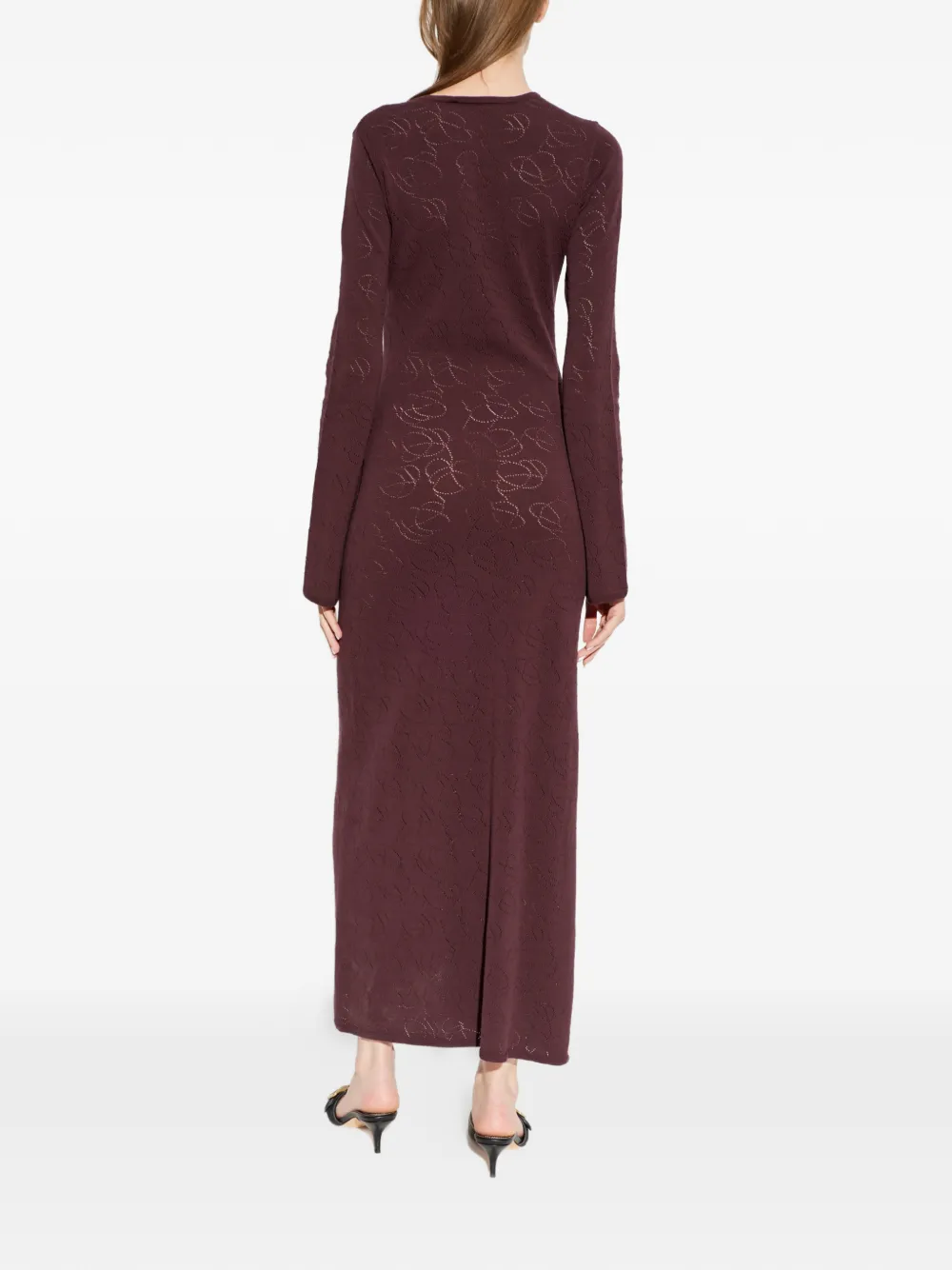 By Malene Birger Beatriz maxi-dress met uitgesneden detail Rood