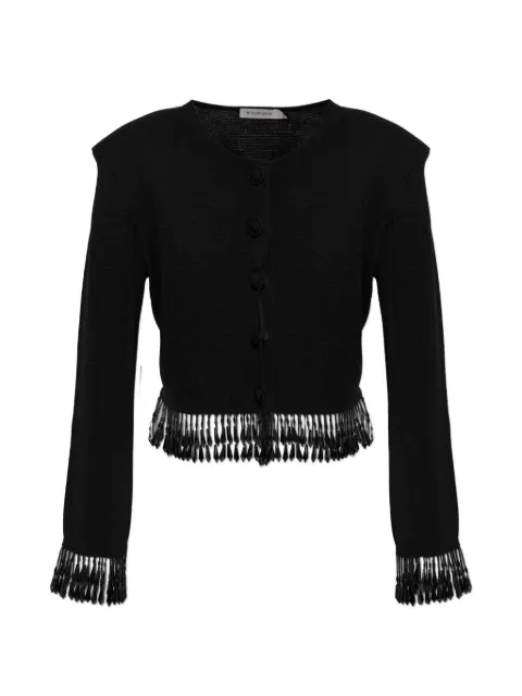 By Malene Birger beaded-fringe cardigan