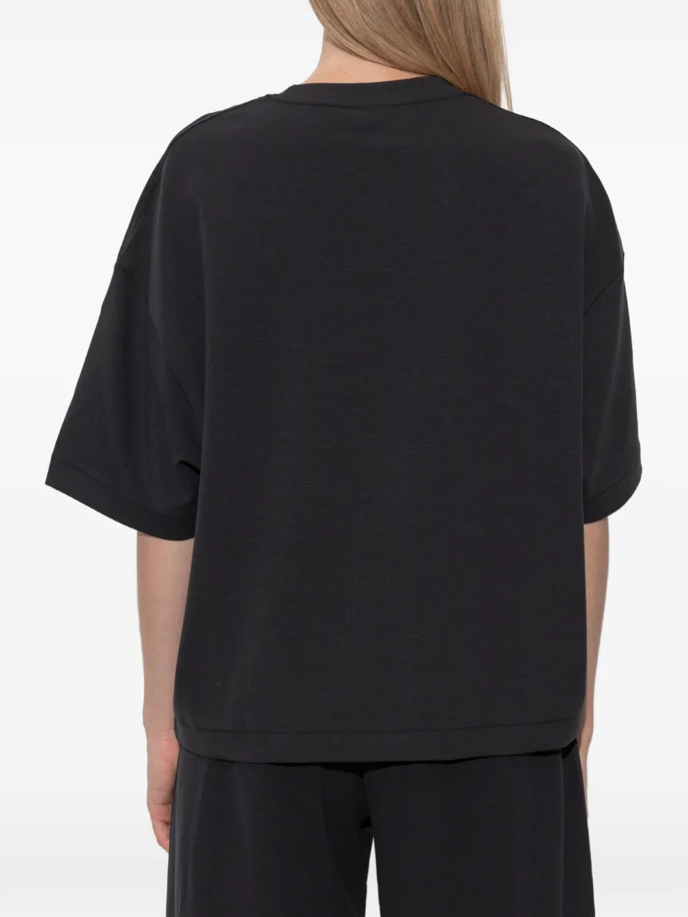 adidas T-shirt met logopatch Zwart