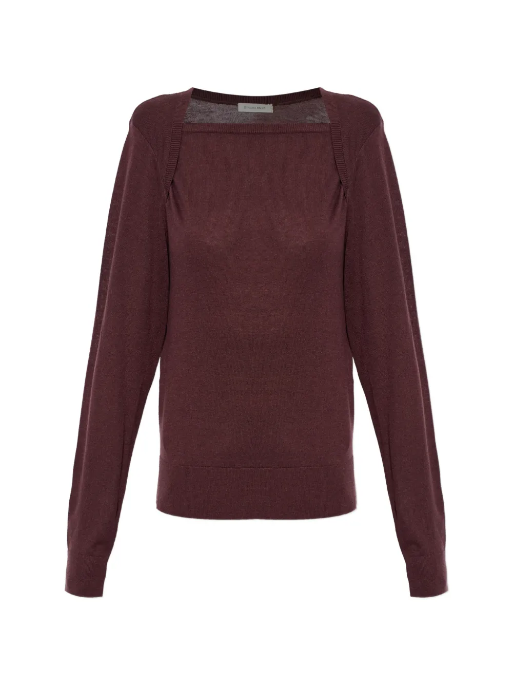 By Malene Birger Gwen square-neck sweater - Braun