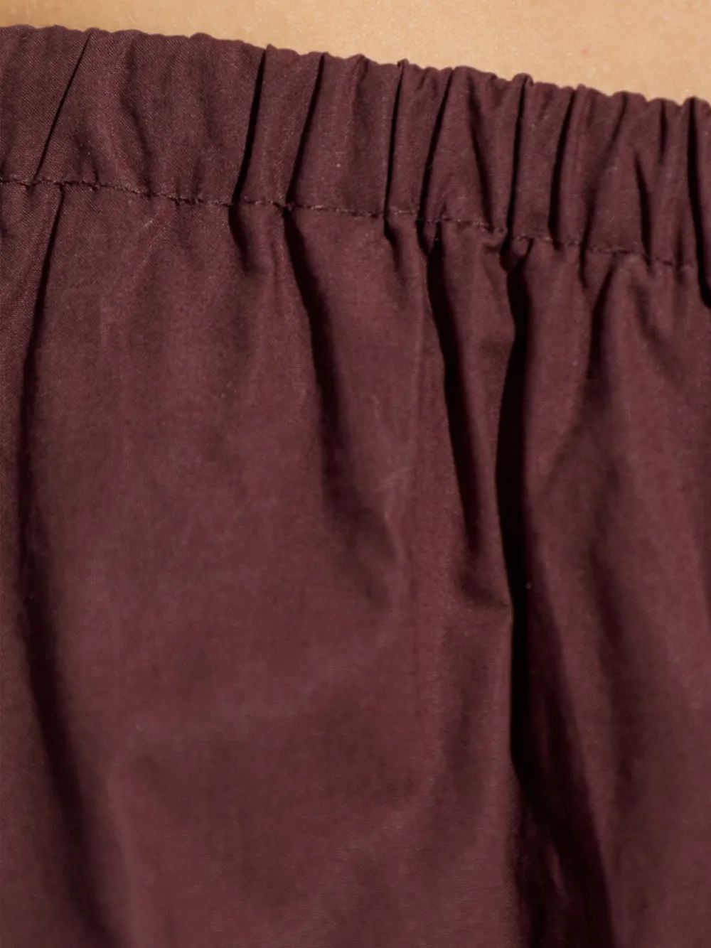 By Malene Birger Pheobes elastische gesmockte midi-rok Rood