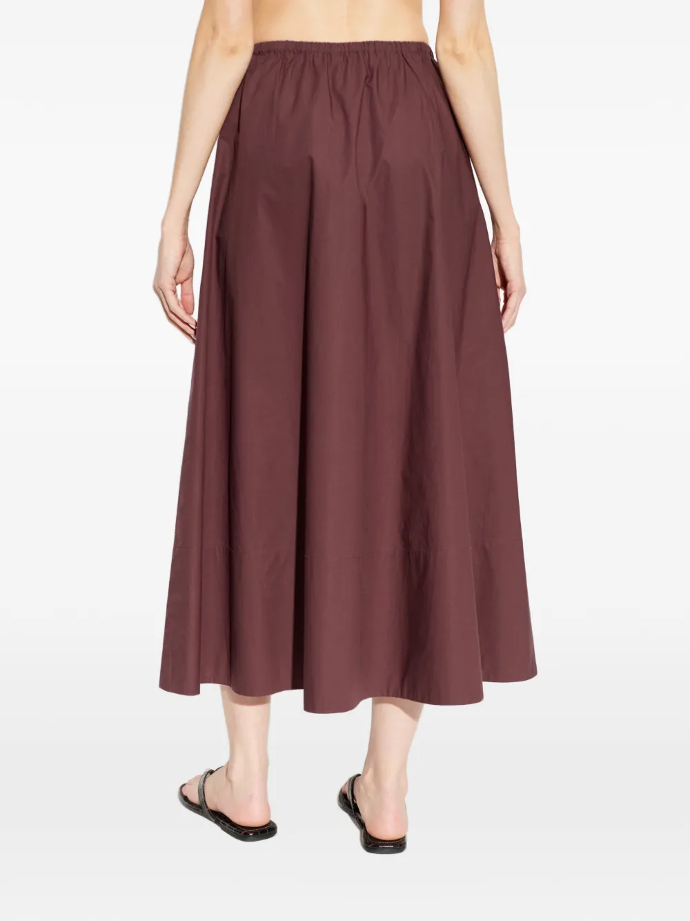 By Malene Birger Pheobes elastische gesmockte midi-rok Rood