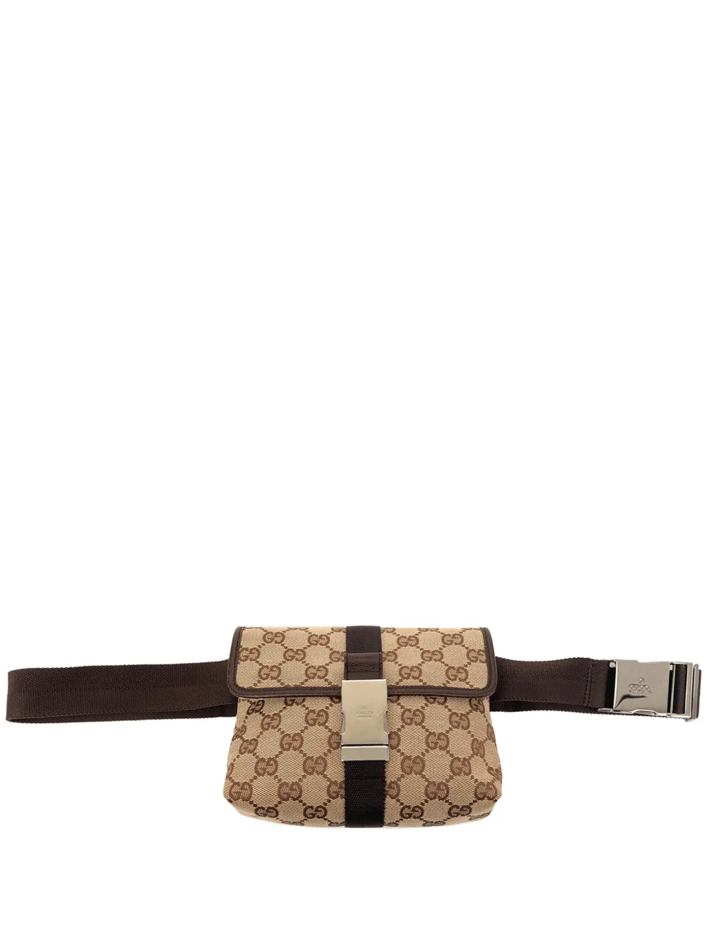 Gucci Pre-Owned 2000-2015 GG Canvas belt bag - Toni neutri