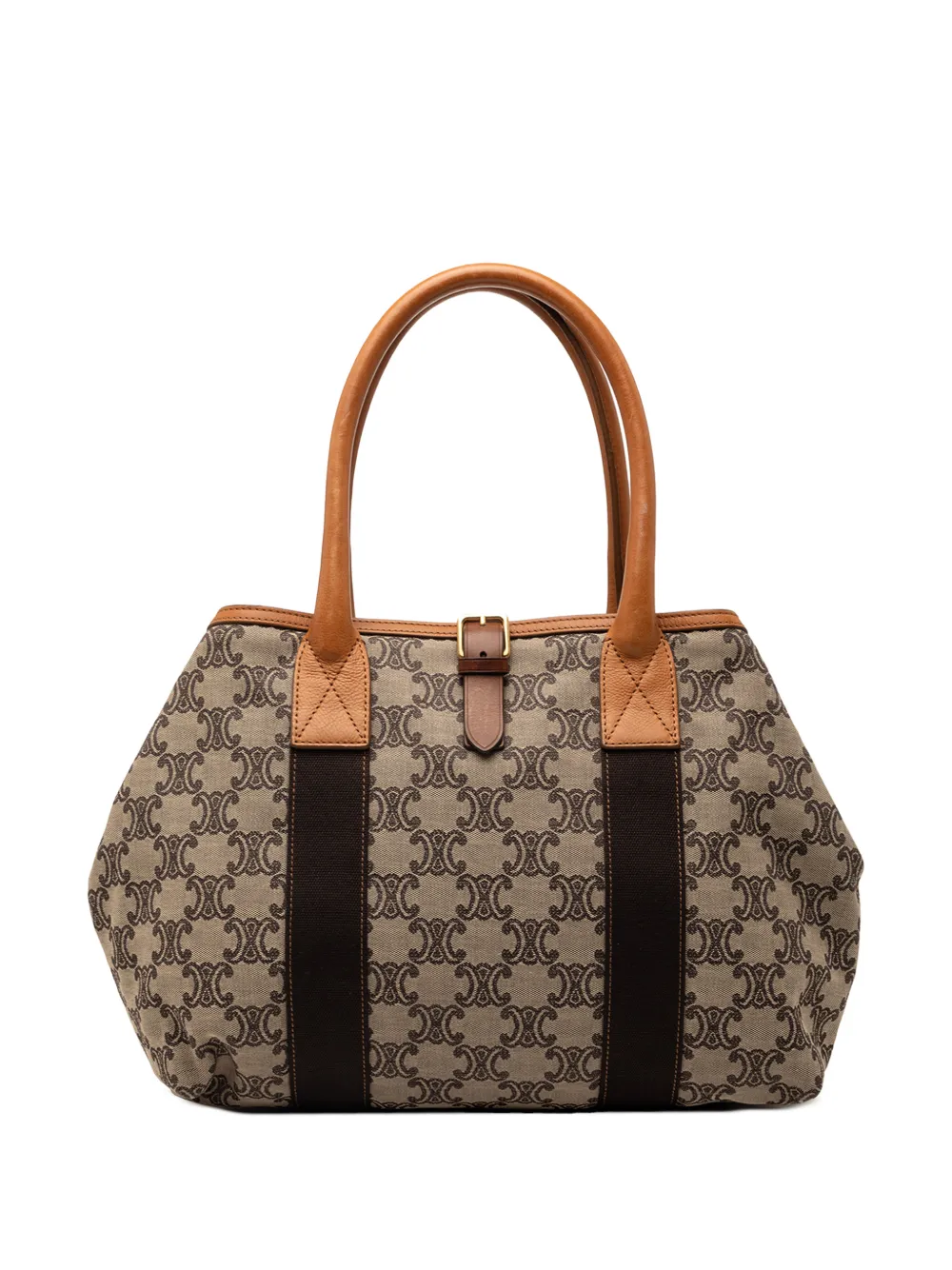 Celine Pre-Owned 2009 Macadam Canvas tote bag - Toni neutri