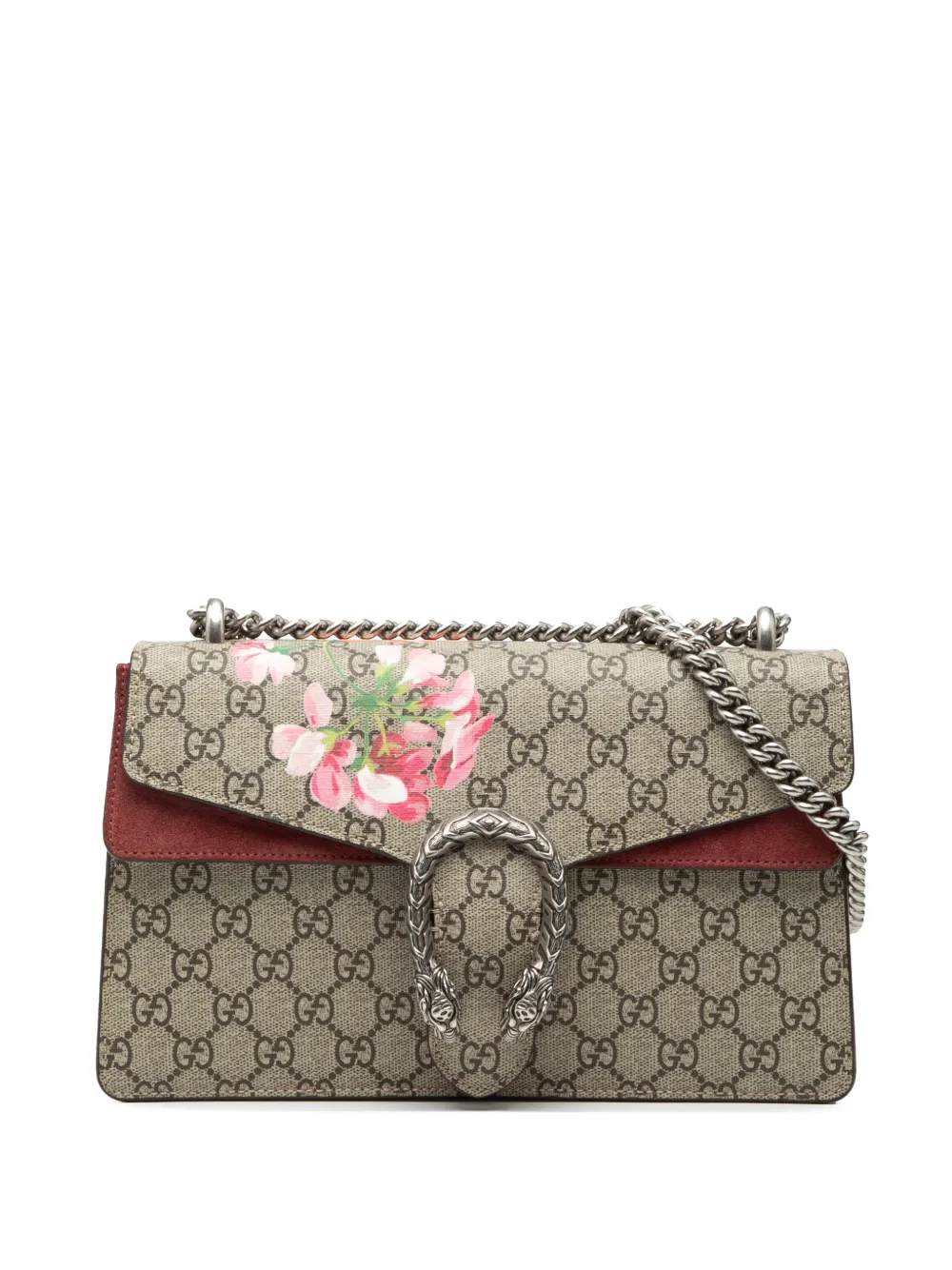 Gucci Pre-Owned 2016-2025 Medium GG Supreme Blooms Dionysus shoulder bag - Toni neutri