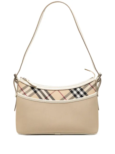 Burberry Pre-Owned 2000-2017 Nova Check Trimmed Canvas shoulder bag