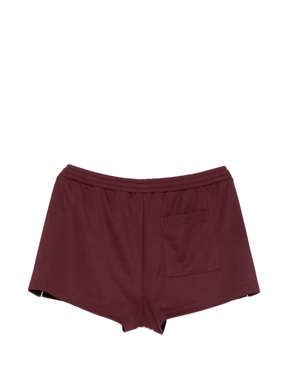 Sporty & Rich Trainingsshorts met geborduurd logo Rood