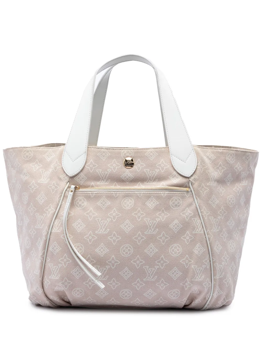 Louis Vuitton Pre-Owned 2009 Monogram Cabas Ipanema PM tote bag - Nude