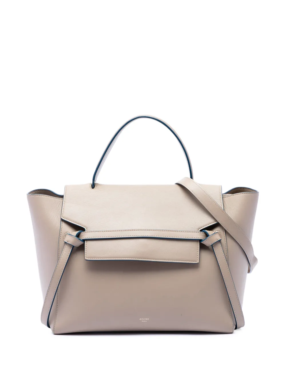 Celine Pre-Owned 2015 Mini Smooth Calfskin Belt Bag satchel - Toni neutri