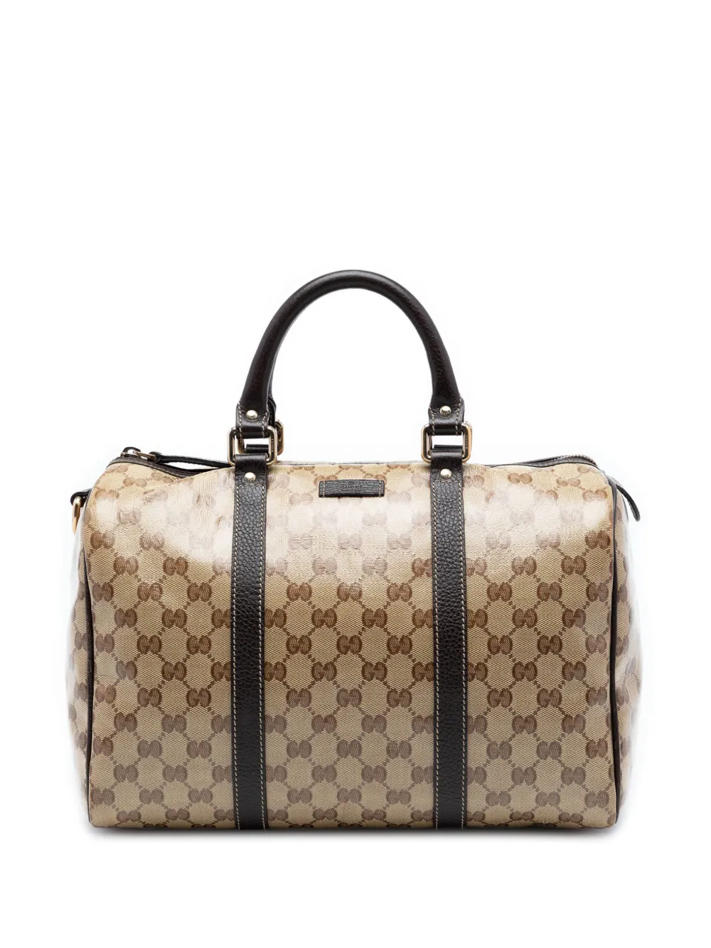 Gucci Pre-Owned 2016-2026 Medium GG Crystal Joy boston bag - Toni neutri