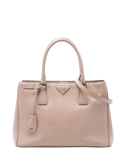 Prada Pre-Owned bolso satchel Lux Galleria mediano de piel Saffiano 2010-2026