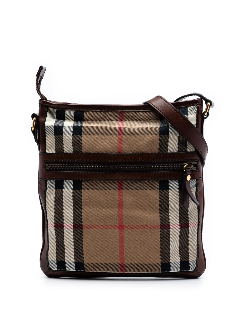 Burberry Pre-Owned 2000-2017 Exploded Check Canvas crossbody bag - Neutrals