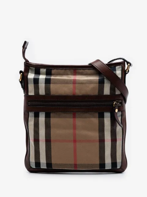 Burberry Pre-Owned 2000-2017 Exploded Check Canvas crossbody bag