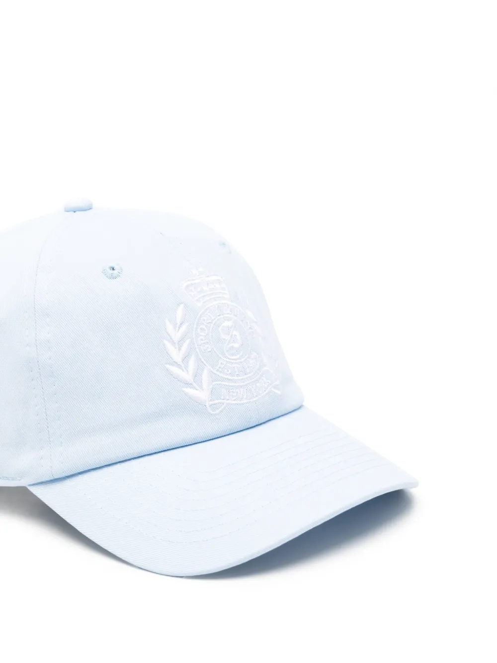 Sporty & Rich Honkbalpet met geborduurd logo Blauw