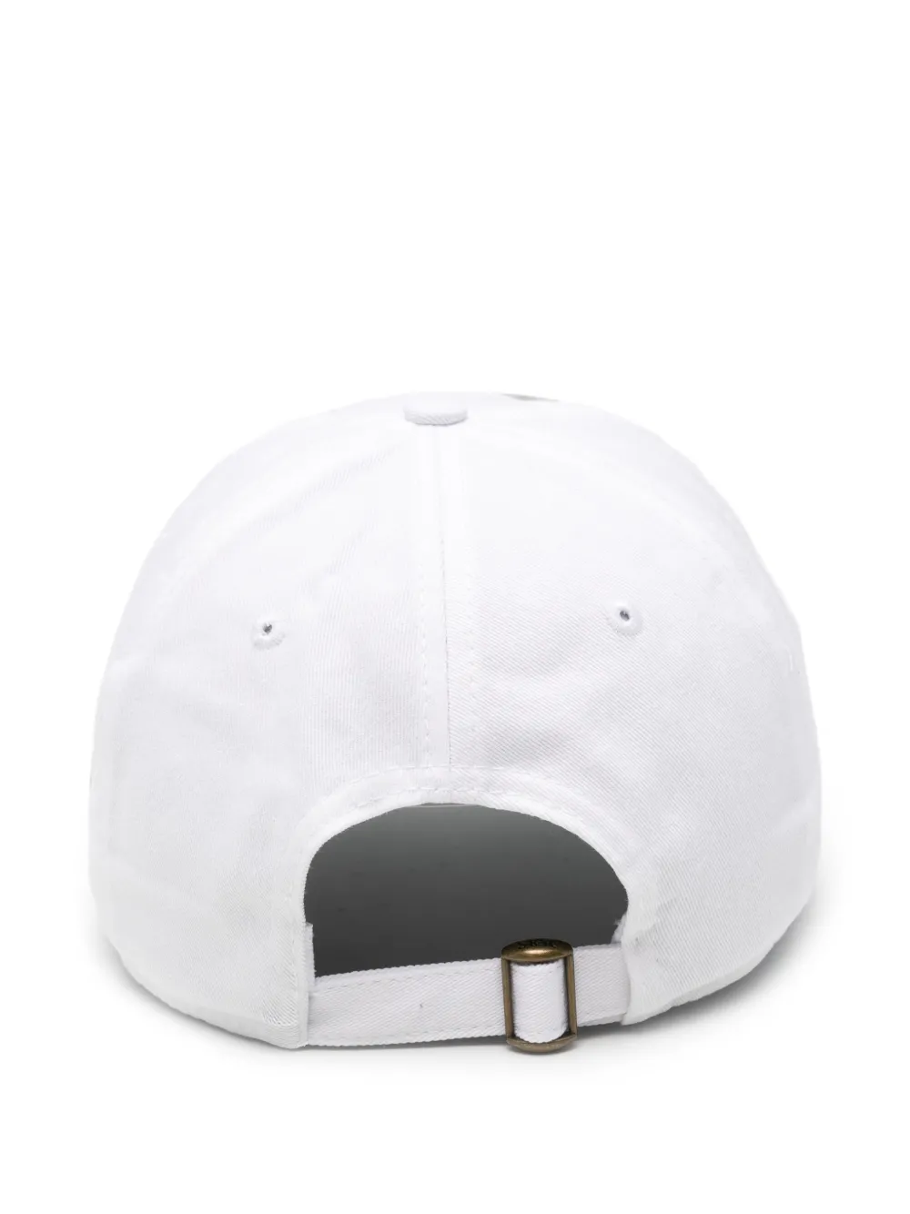 Sporty & Rich Honkbalpet met geborduurd logo Wit