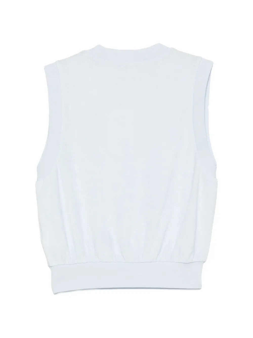 Sporty & Rich Filippa spencer met geborduurd logo en V-hals Blauw