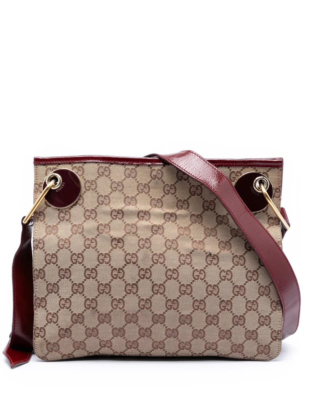Gucci Pre-Owned 2000-2015 GG Canvas Eclipse crossbody bag - Toni neutri