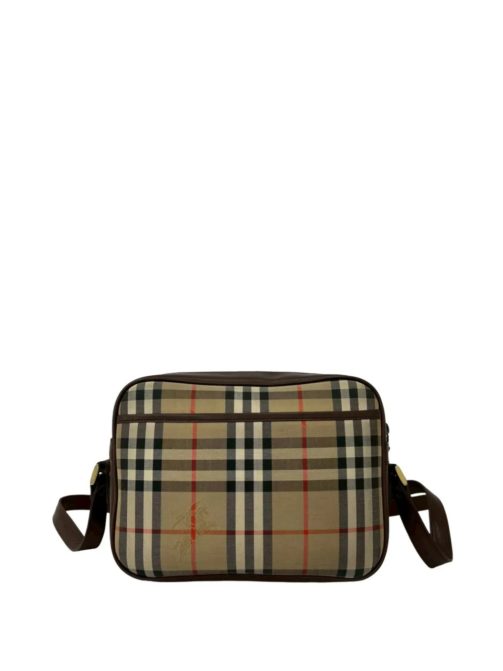 Burberry Pre-owned Bandolera De Lona Nova Check 2000-2017 - Neutro 