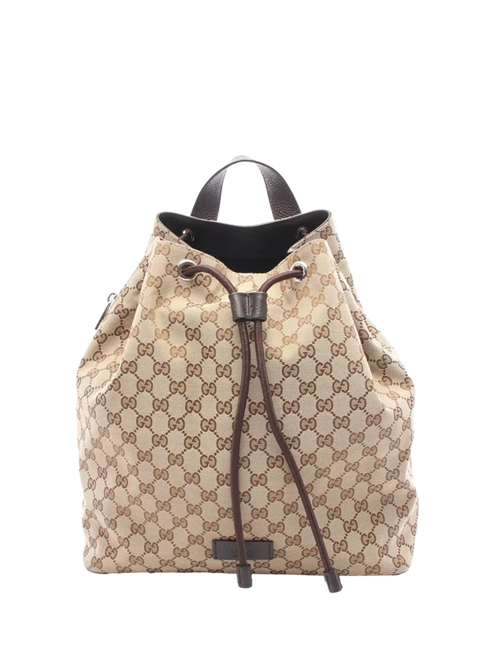 Gucci Pre-Owned 2000-2015 GG Canvas Drawstring backpack - Neutrals