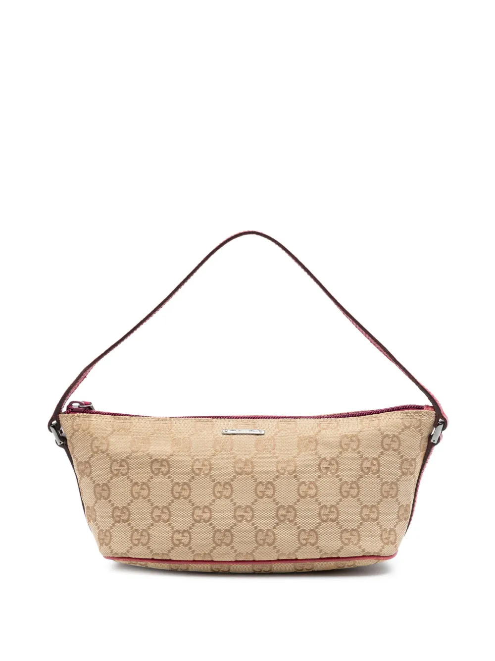 Gucci Pre-Owned 2000-2015 GG Canvas Boat shoulder bag - Toni neutri