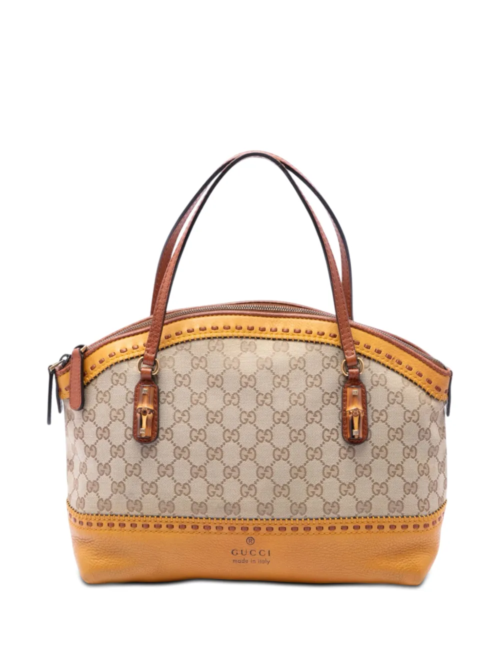 Gucci Pre-Owned 2016-2026 GG Canvas Laidback Crafty handbag - Toni neutri