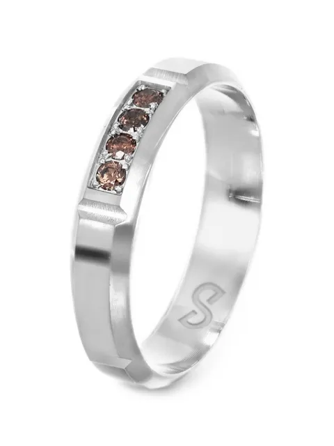 DESMOS Miami Sun zirconia-embellished ring