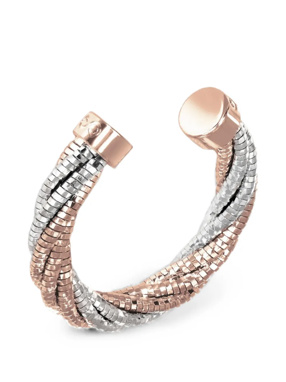 Desmos Spring Twist Multi-strand Ring In 粉色