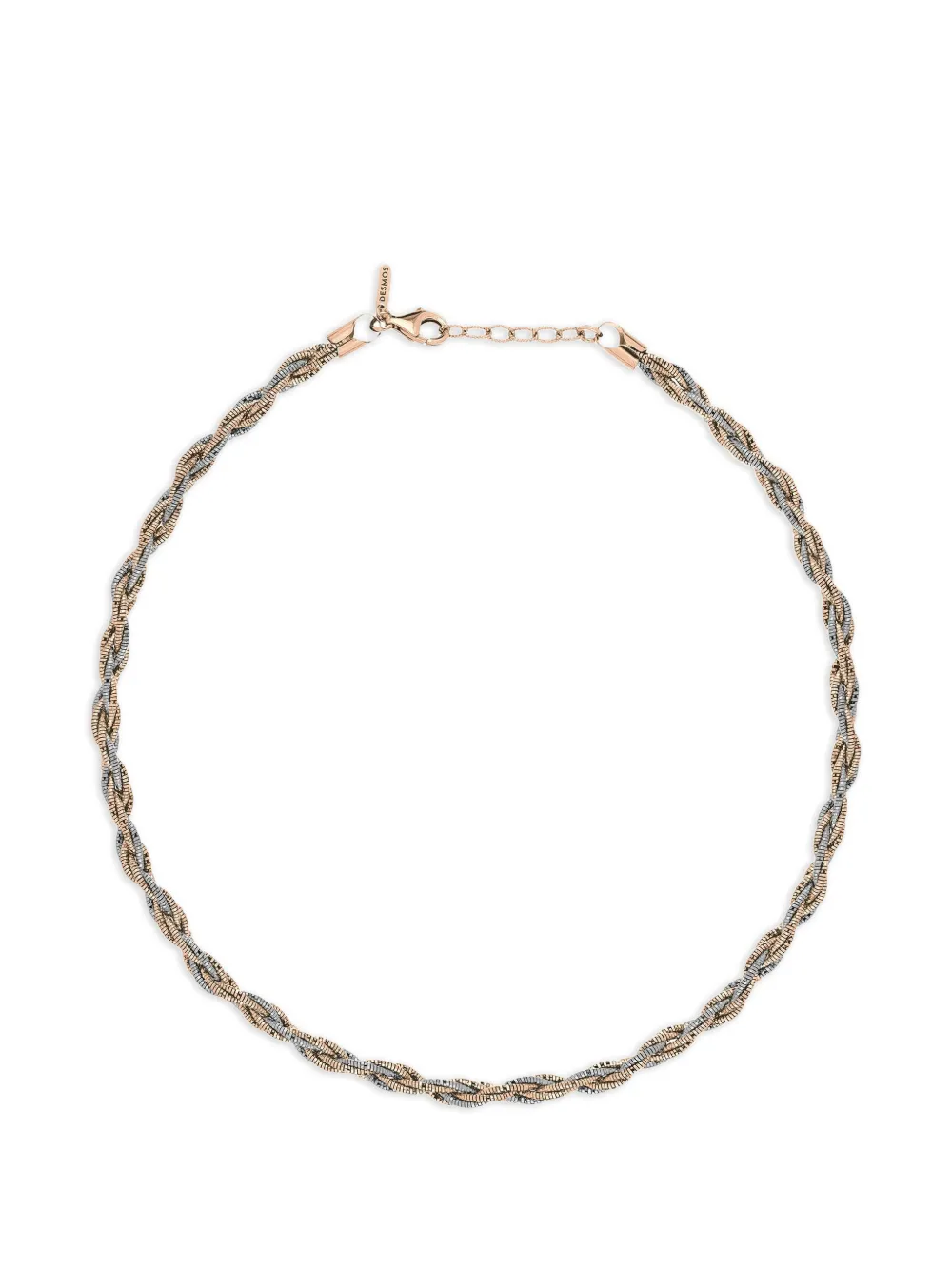 DESMOS Spring Rope multi-strand necklace - Rosa