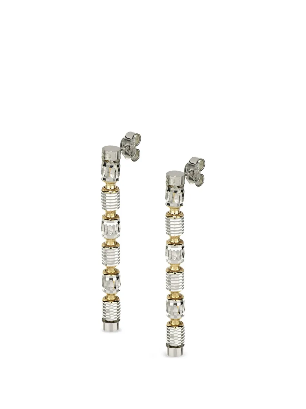 DESMOS Barrel Pioneer drop earrings - Argento