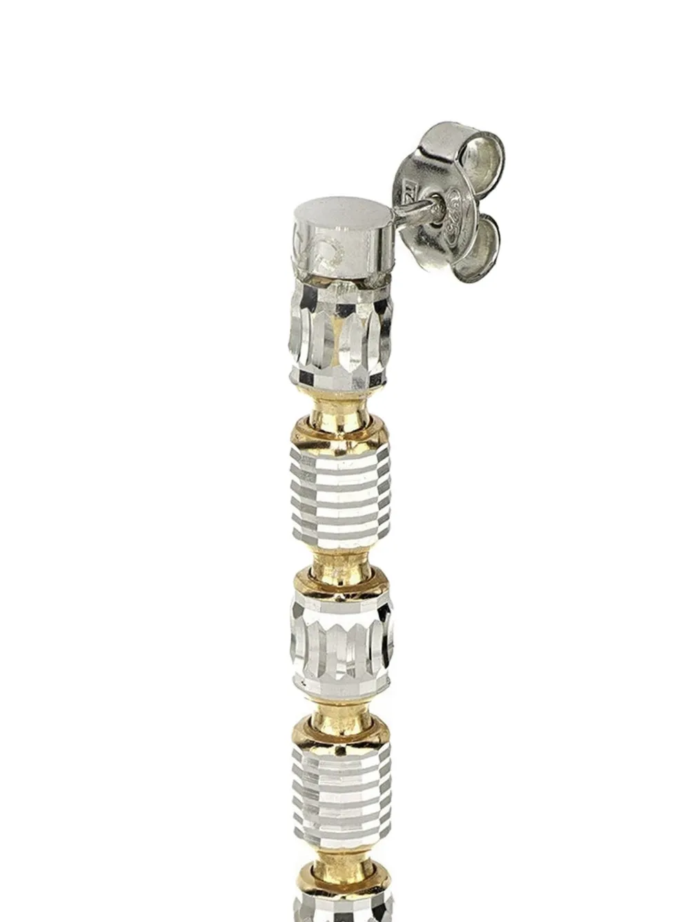  Desmos Pendientes Barrel Pioneer - Plateado 