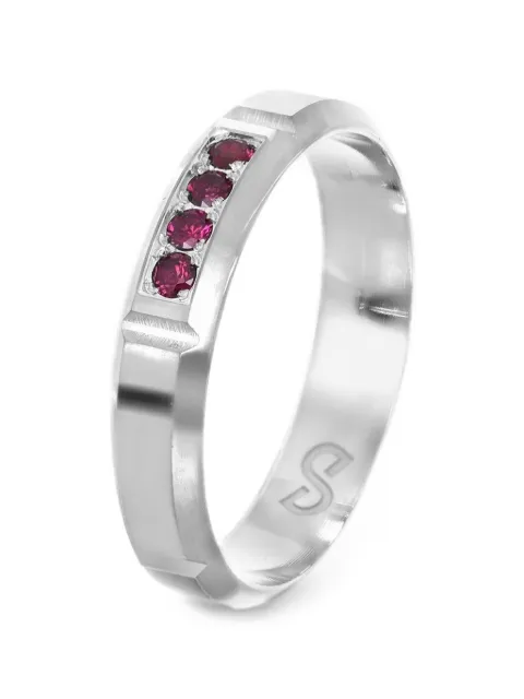 DESMOS Miami Sun zirconia-embellished ring