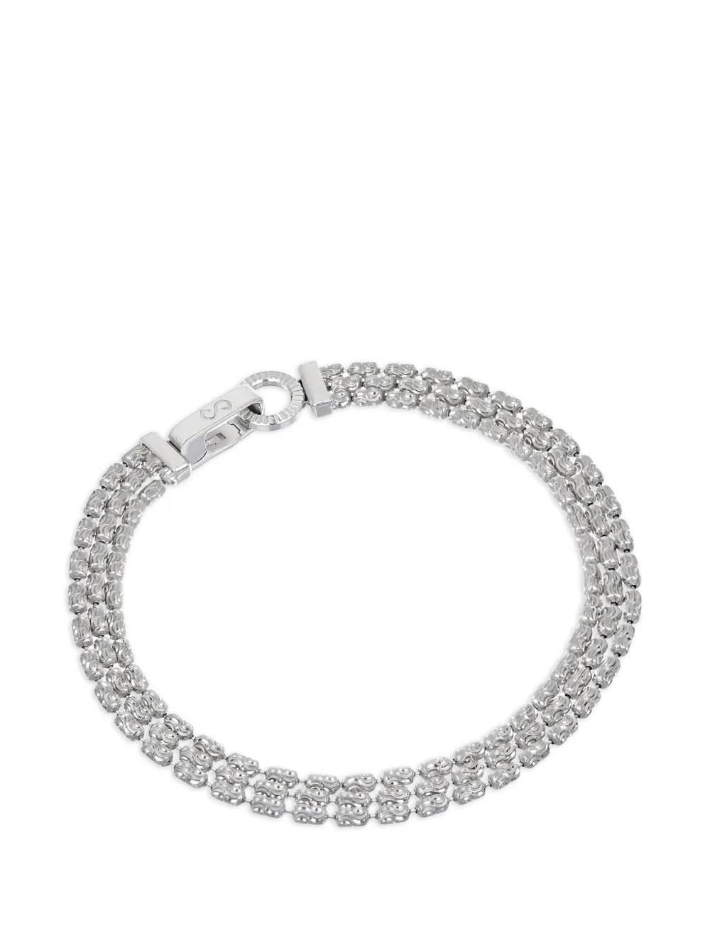 DESMOS Typhoon Eternity Armband - Silber
