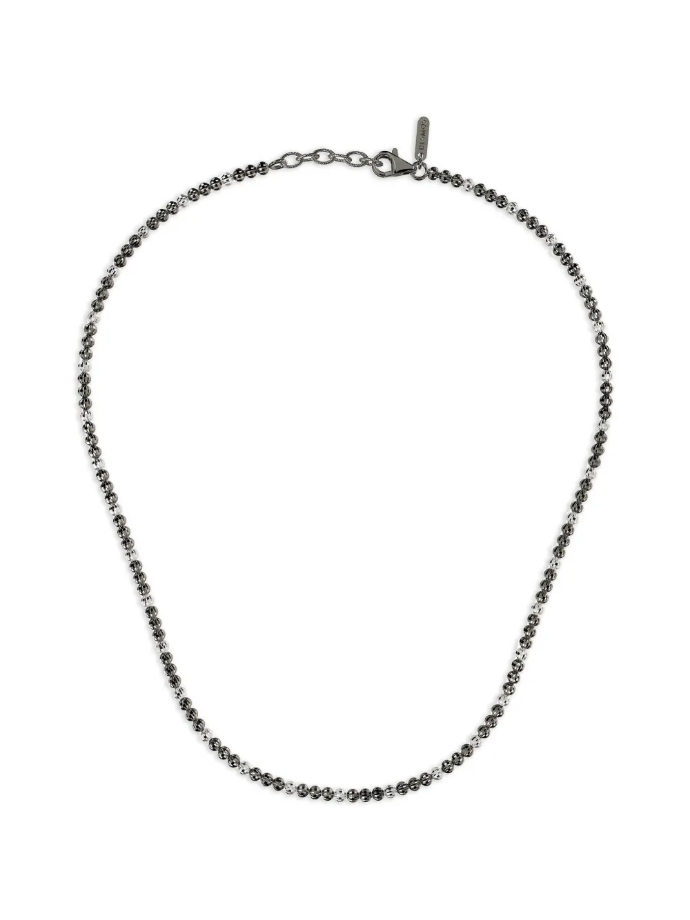 DESMOS Collana Crystal 3 con perline - Nero