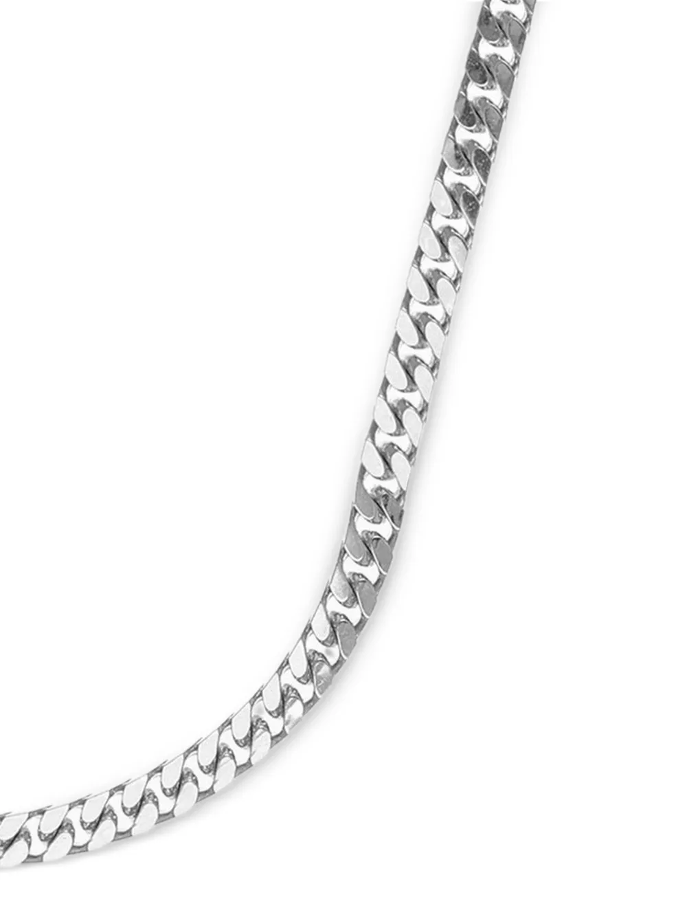  Desmos Collar De Cadena Square Miami - Plateado 