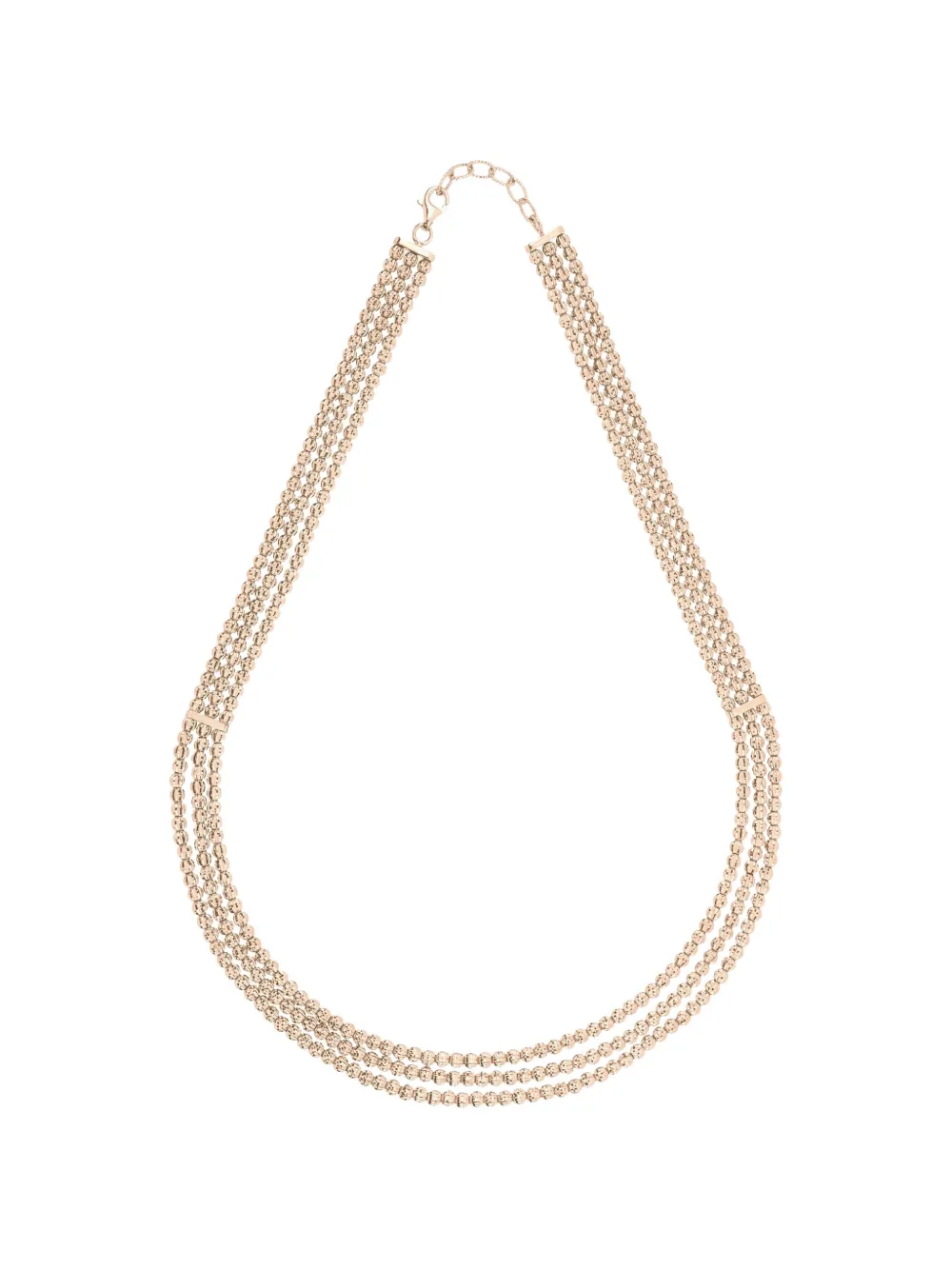 DESMOS Collana con cristalli - Rosa