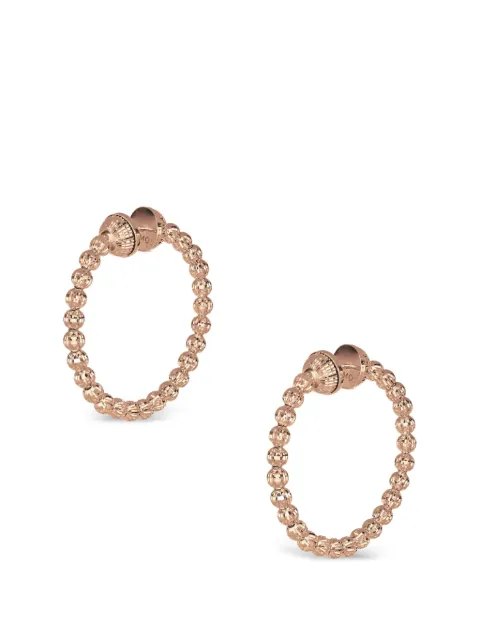 DESMOS Crystal hoop earrings