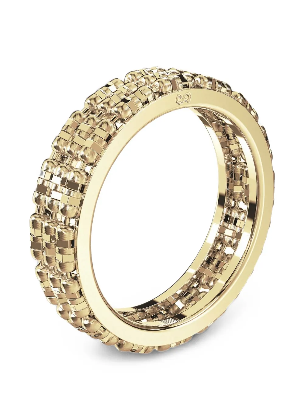 DESMOS Infinity World textured ring - Oro