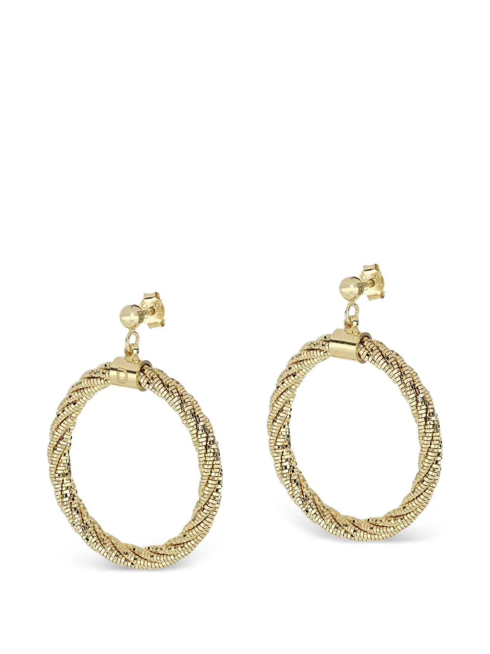 DESMOS Spring Twist earrings - Oro