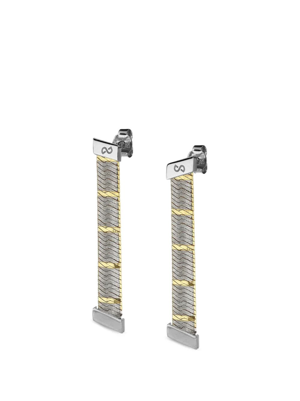 DESMOS boucles d'oreilles pendantes Wonder Emotion - Argent