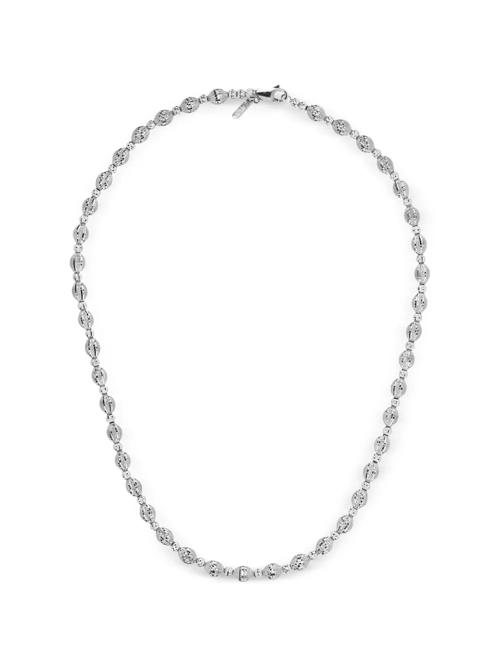 DESMOS Crystal 2 silver necklace - Silber