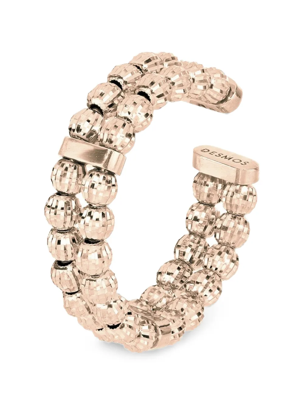 DESMOS Crystal double-row ring - Rosa