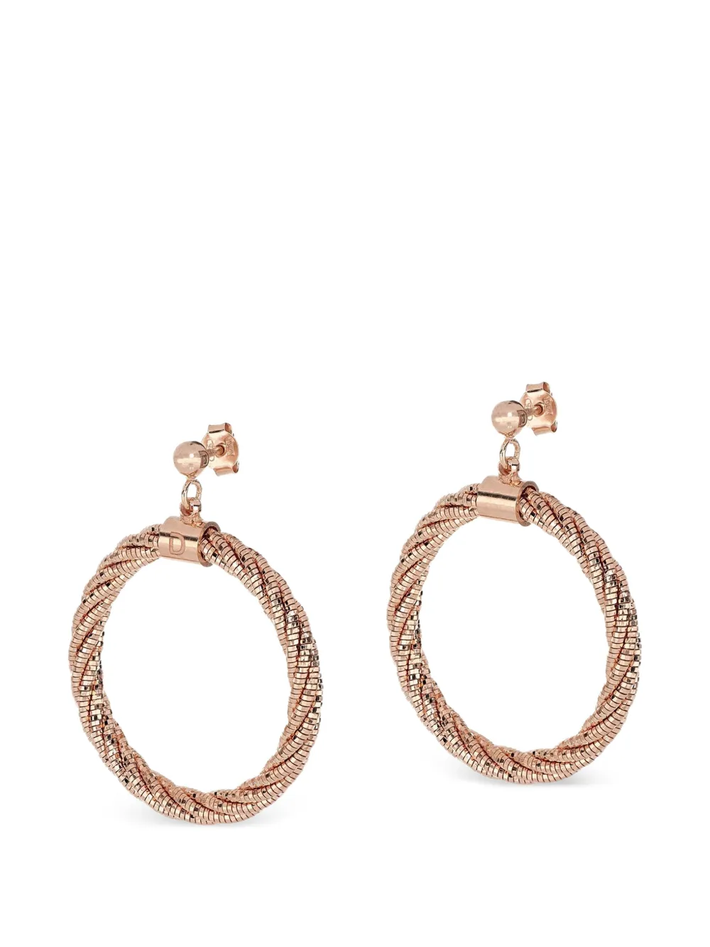 DESMOS Spring Twist earrings - Rosa