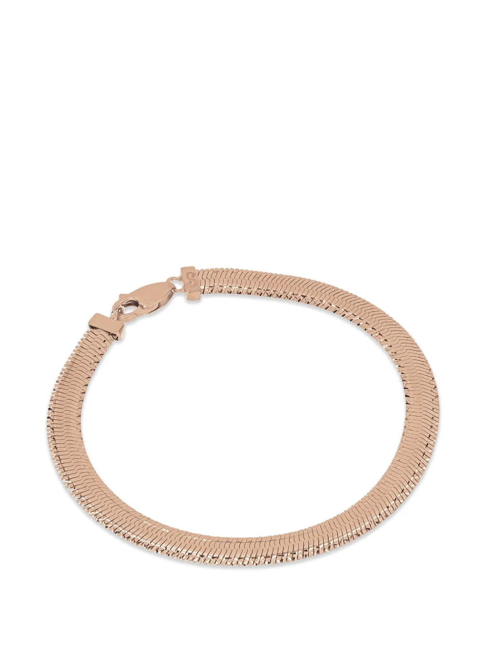 DESMOS Wonder Rail flat-chain bracelet - Rosa