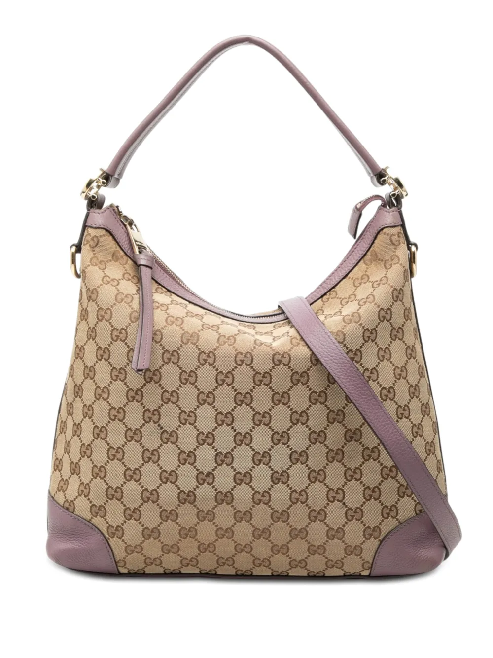 Gucci Pre-Owned 2000-2015 Small GG Canvas Miss GG Hobo satchel - Toni neutri