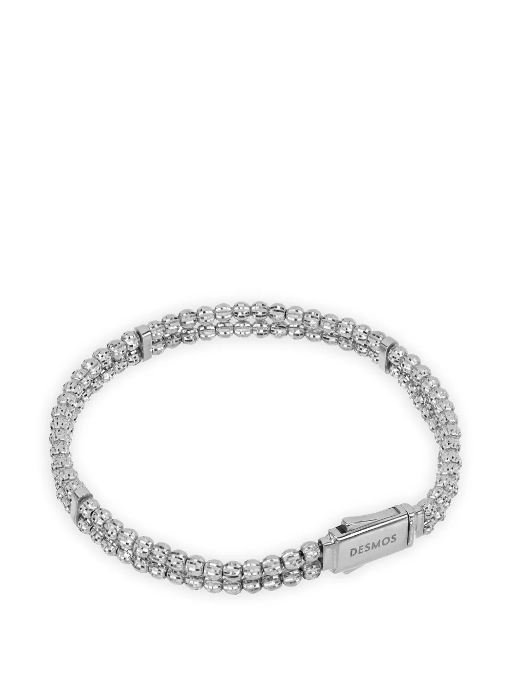 DESMOS Bracciale con cristalli - Argento